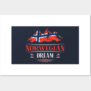 The Norwegian dream - For Norway lovers. Posters and Art